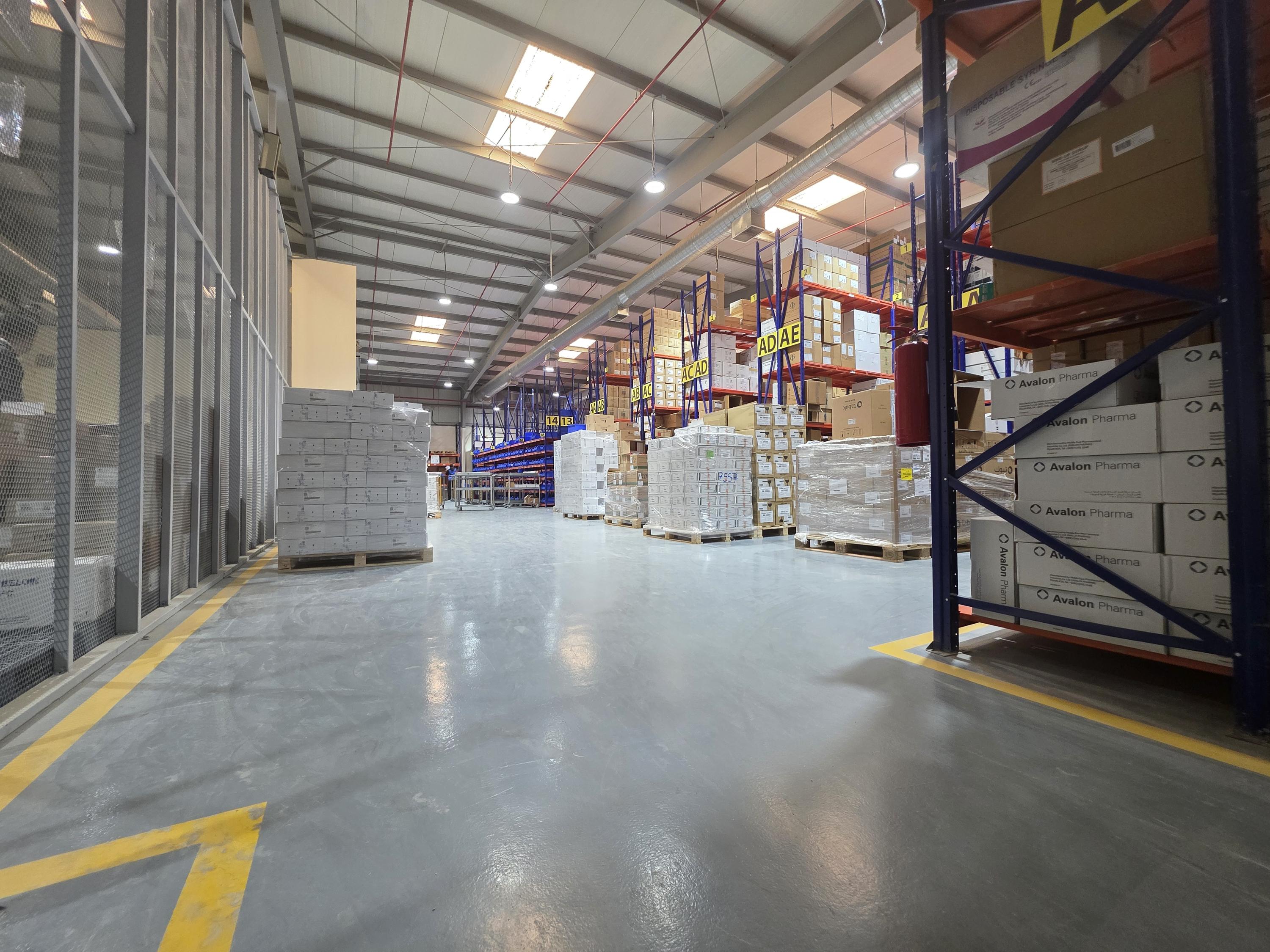 Quality control and inspection area